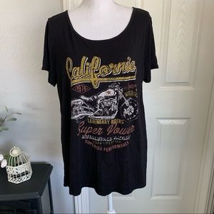 Gypsy Sky California Vintage Motorcycle Tee